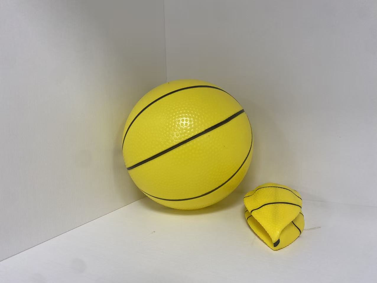 PVC bate de baloncesto juguetes inflables para niños pequeños deportes balón elástico para bebés en interiores al por mayor