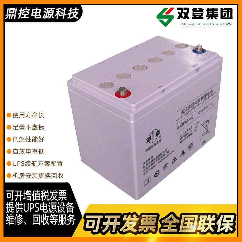 SHOTO双登 6-XFMJ-90 valve-controlled sealed lead-acid long and narrow gel battery 12V90AH