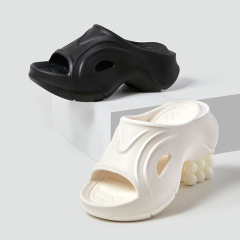 2024新款拖鞋女夏季外穿厚底防滑浴室洗澡情侶室內涼拖鞋男士夏天
