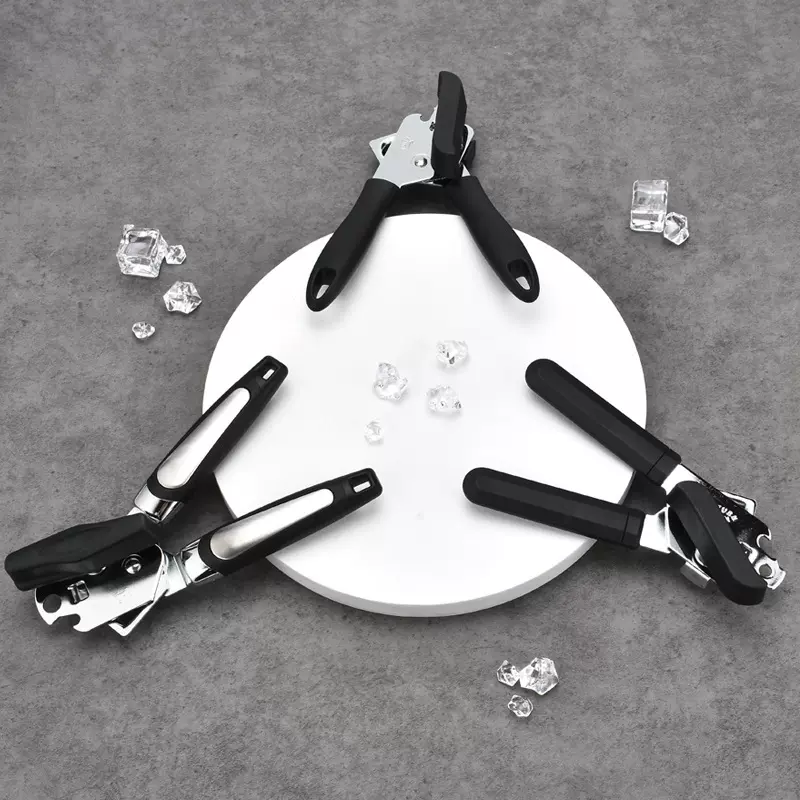 塑料手柄开罐器多用途开罐头刀开瓶器厨房小工具不锈钢强力开罐刀