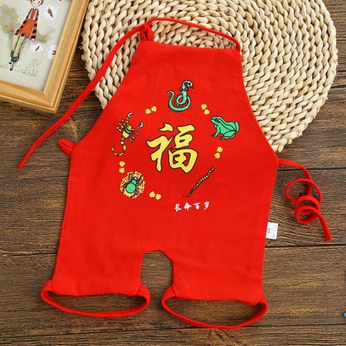 Baby belly band with legs, suitable for spring and summer, thin embroidered leg belly band for newborns, five-ply cotton for babies, cotton belly band for independent standing