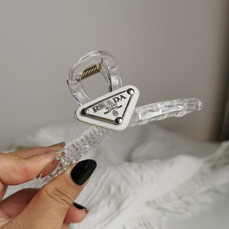 PC transparent white cross clip triangle mark