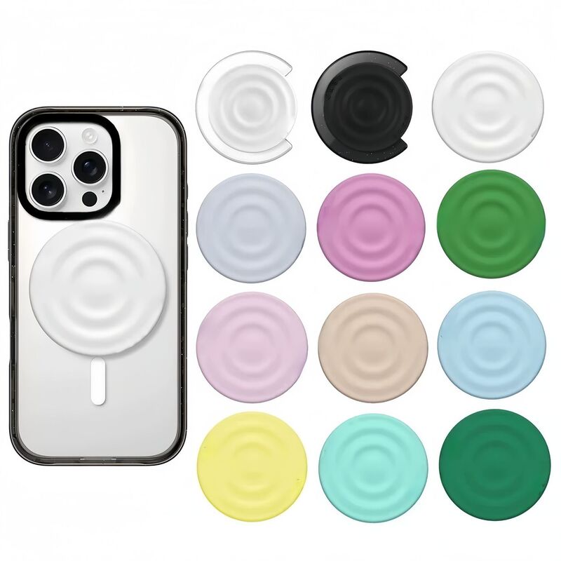 C+ Wave Magnetic Stand Silicone Cute Foldable Magnetic Liquid Silicone Stand Compatible with Apple Universal Series C+ Wave Magnetic Stand Silicone Cute Foldable Magnetic Liquid Silicone Stand Compatible with Apple Universal Series