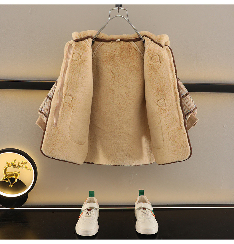 Einfacher Stil Klassischer Stil Farbblock Baumwolle Mädchen Oberbekleidung display picture 2