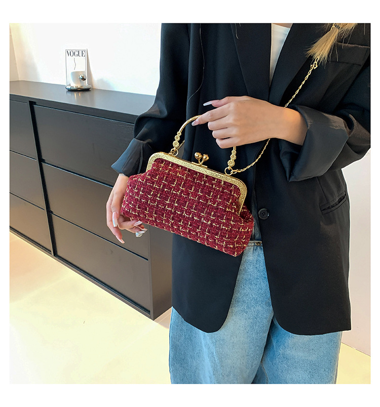 Borsa a tracolla con catena da donna – elegante pochette_voghion.com