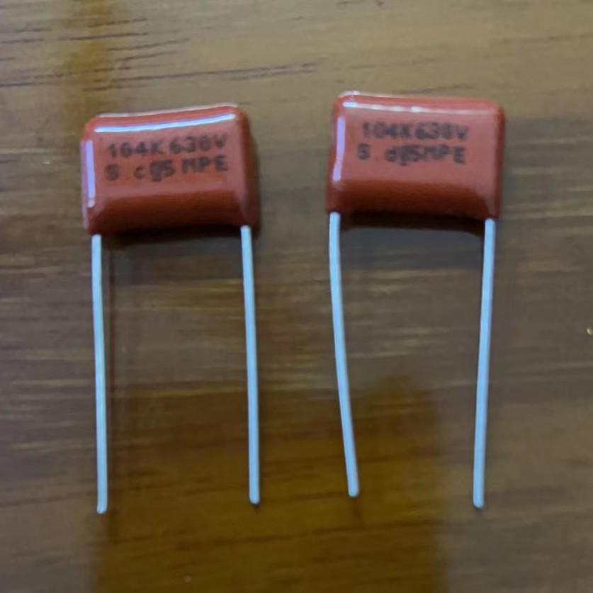 CBB电容 0.1uf 104 630V  脚距15mm