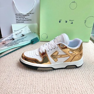 2022 nueva moda de zapatos de papá blanco ow flecha pareja zapatillas deportivas casual zapatos blancos de moda