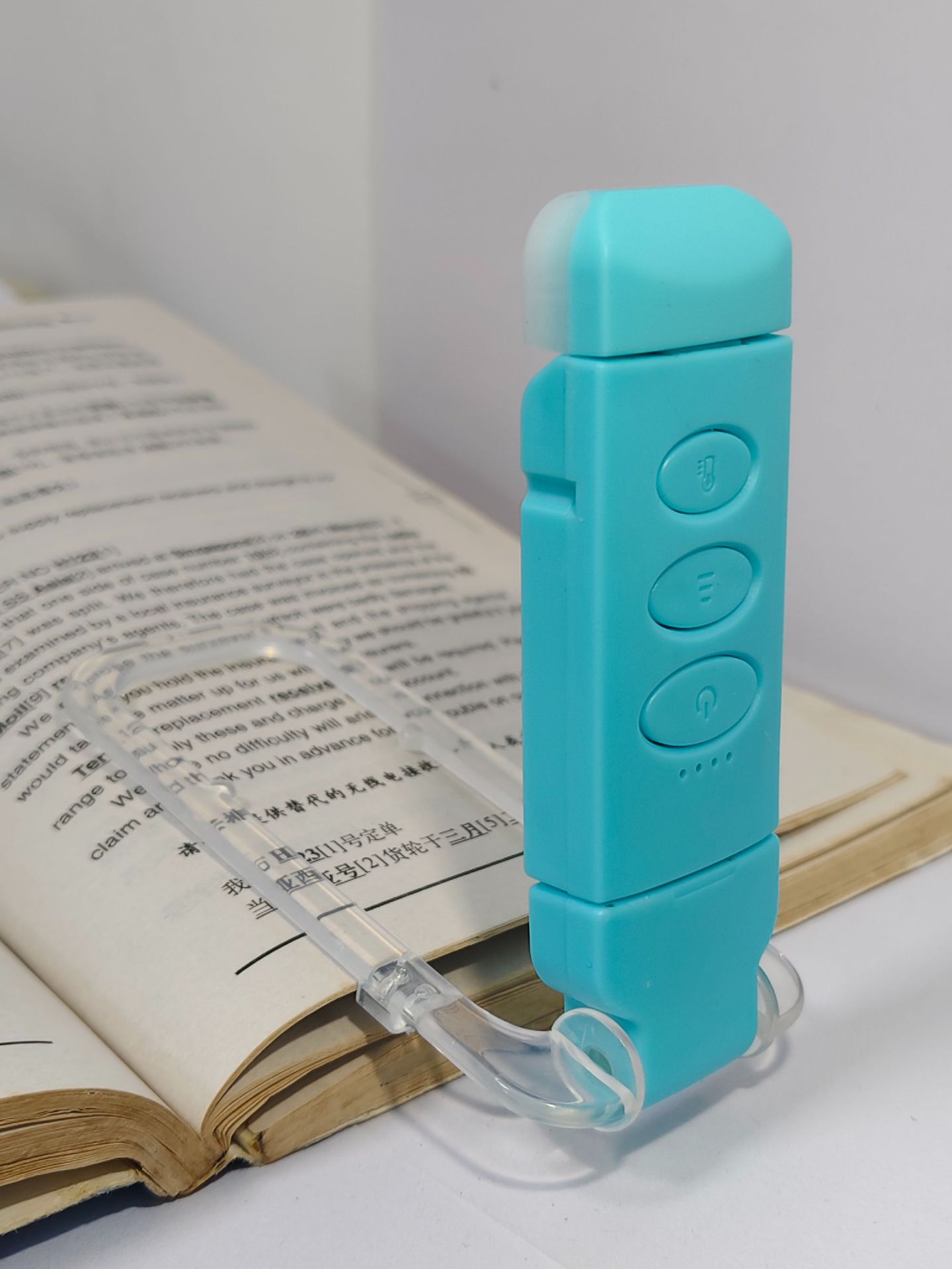 인증서가 있는 파란색 램프 [SJ-015]