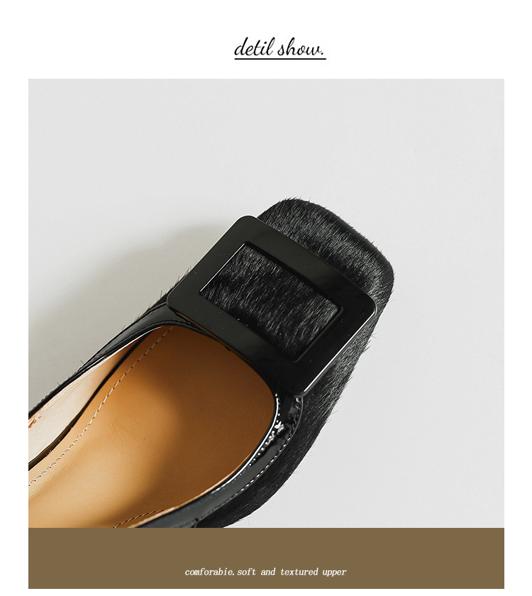 Sandal cao gót nữ hở mũi họa tiết da báo chấm bi, gót 9 cm — vằn báo chi tiết 7