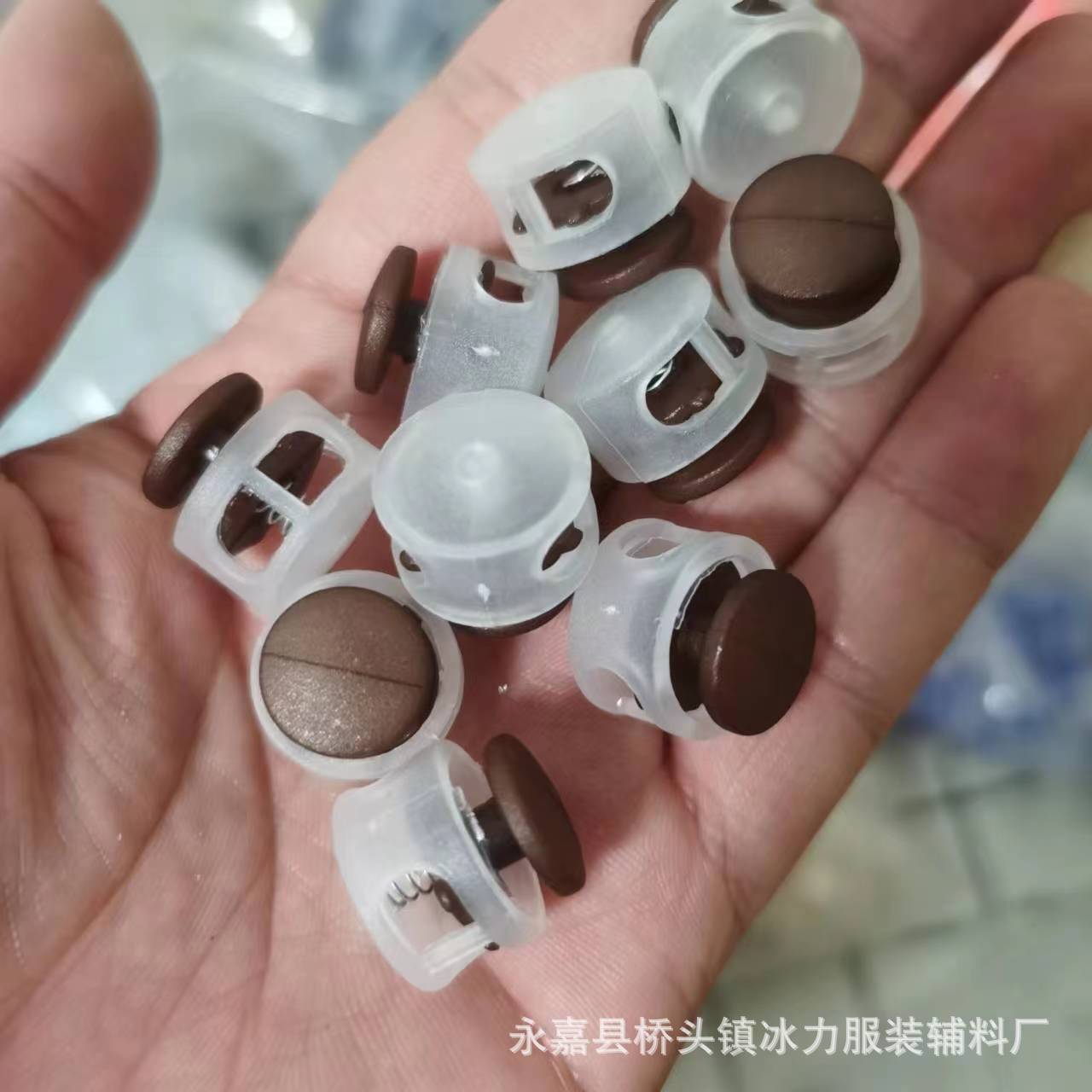 En stock pan hebilla de primavera hebilla de cordones sin corbata para niños hebilla de Nariz de cerdo ropa cordón suéter dobladillo hebilla elástica