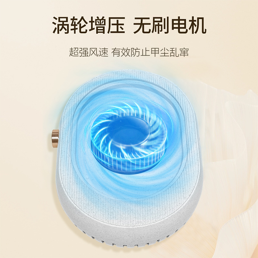 Nuevo aspirador de uñas sin escobillas motor turbocompresor de succión de escritorio estilo japonés de alto valor de uñas colector de polvo