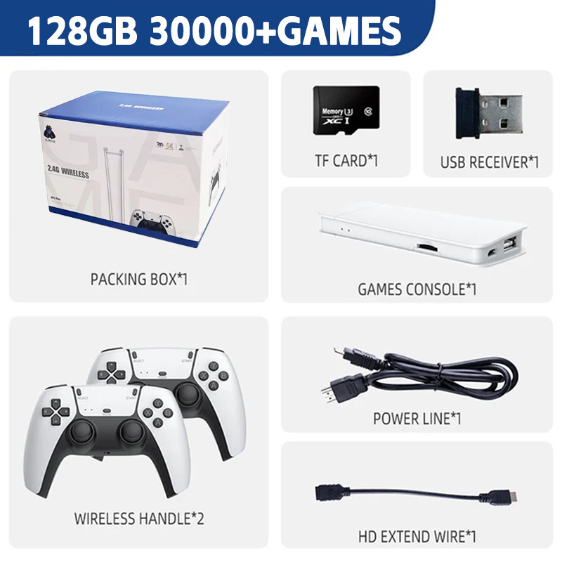 Transfronterizo actualizada m15 consola de juegos inalámbrica HD 2.4GI doble contra jugador consola de juegos de televisión doméstica HD nostálgica image 10