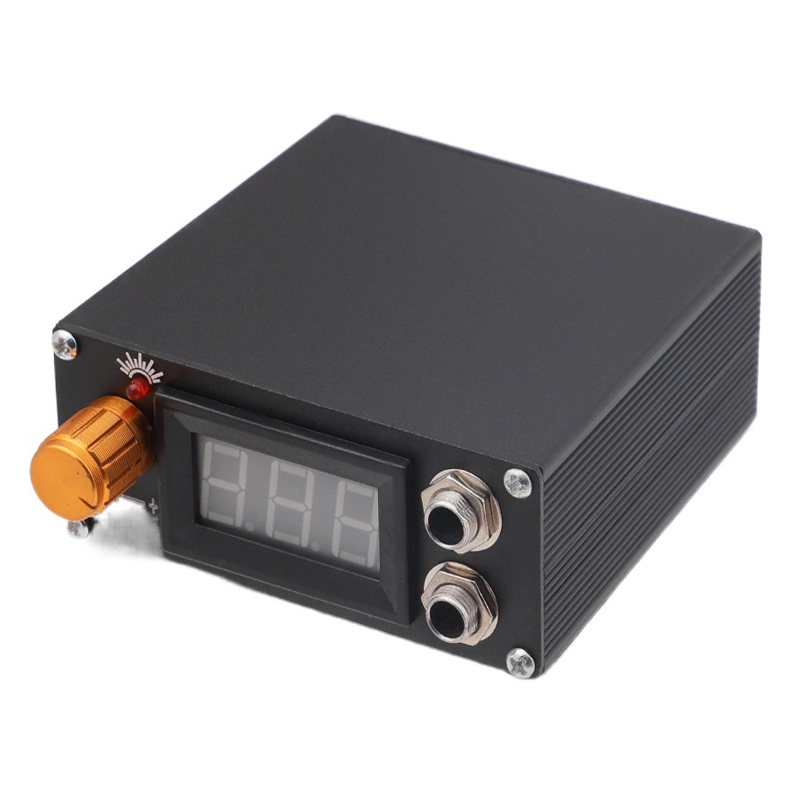 Bordado dragón máquina de tatuaje regulador de voltaje de potencia pantalla LCD digital fuente de alimentación del tatuaje máquina de tatuaje regulador de voltaje herramienta de tatuaje