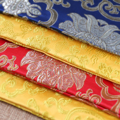 Bamboo Pen Bag Round Cover Buddhist Scripture Bag High-End Buddhist Text Bag Plain Fabric Manufacturer Wholesale