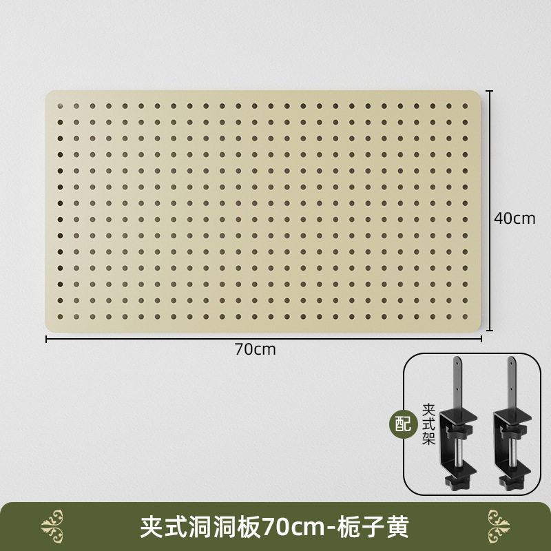 挟み式のデスクトップの穴板の金属の棚は穴を開けないで部品を勉強します。|undefined