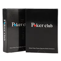 Игральные карты Техаса pokerclubPVC пластичный полный комплект водоустойчивые Замороженные Специальные Игральные карты для большого соревнования слов