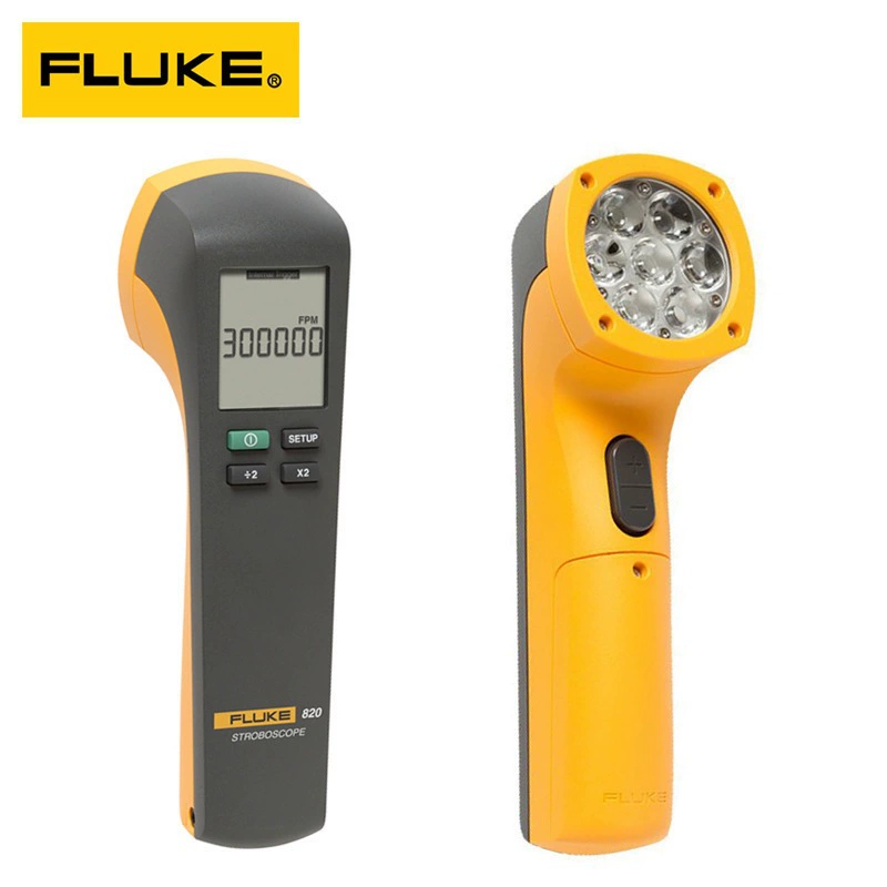 FLUKE Fluke 820-2 стробоскоп-тахометр F820-2 бесконтактный тахометр с цифровым дисплеем