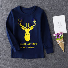 纯棉儿童内衣单件上衣男童女童秋衣毛衫宝宝睡衣线衣衬衣