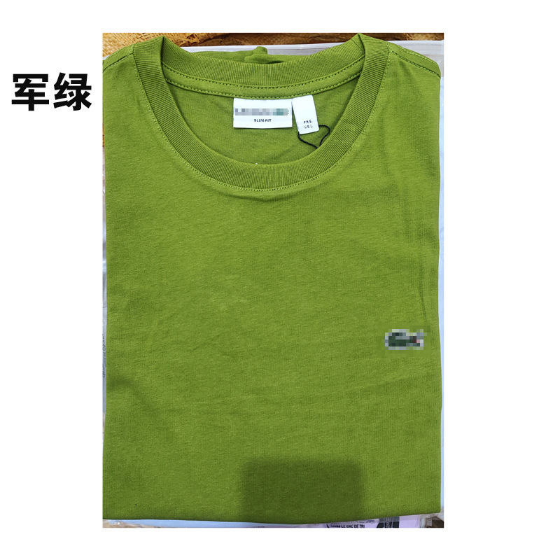 2025 poloシャツ夏メンズ半袖tシャツtシャツ丸首半袖tシャツ外国貿易カジュアル半袖tシャツ宝青|undefined