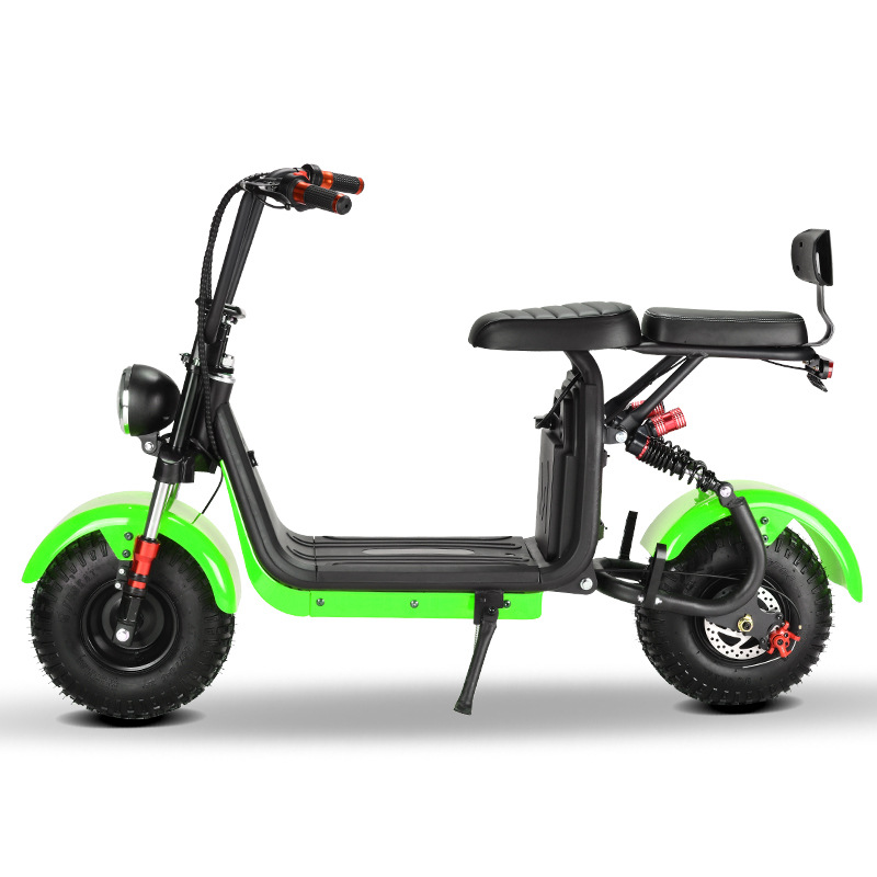 Eec Dot Adult Scooter Two-Wheeled Motorcycle Harley Electric Vehicle Mini-7 Can Be Equipped with Dual Lithium Batteries