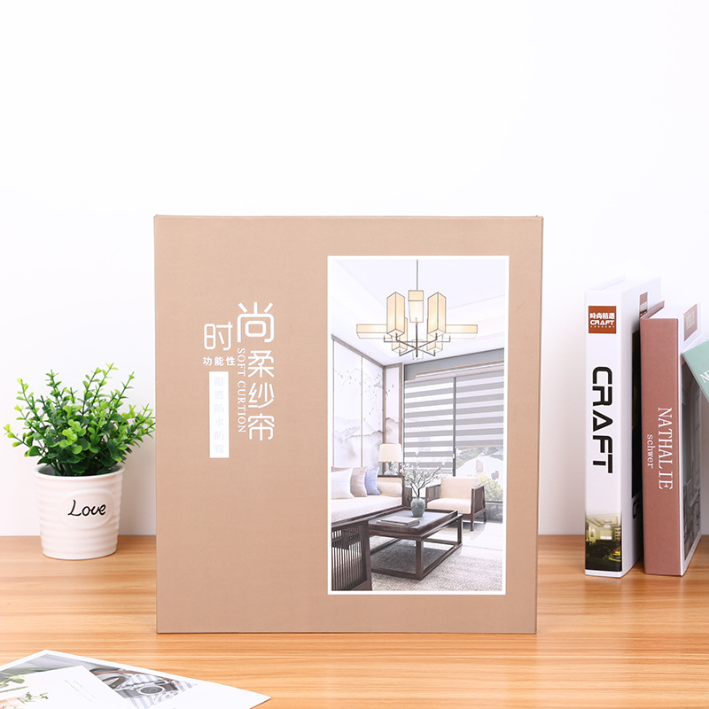 布料样品册印刷免费设计可打样烫银logo定制布料样册纺织品样本册