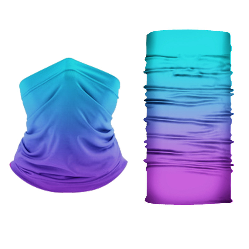 Xunhui sin costuras de alta elástico Lycra pañuelo transfronterizo Amazon montar protección solar Deportes al aire libre a prueba de viento mágico pañuelo en la cabeza