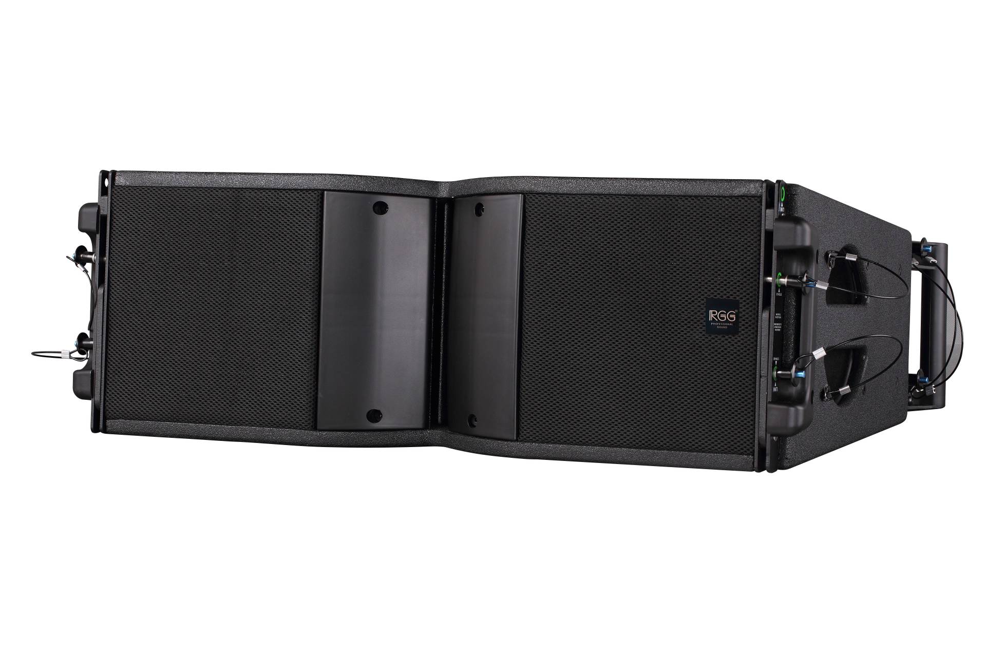 Sistema de audio profesional Akusi LA, el mismo modelo, para canchas de baloncesto escolares, espectáculos, bares, altavoces line array de alta potencia