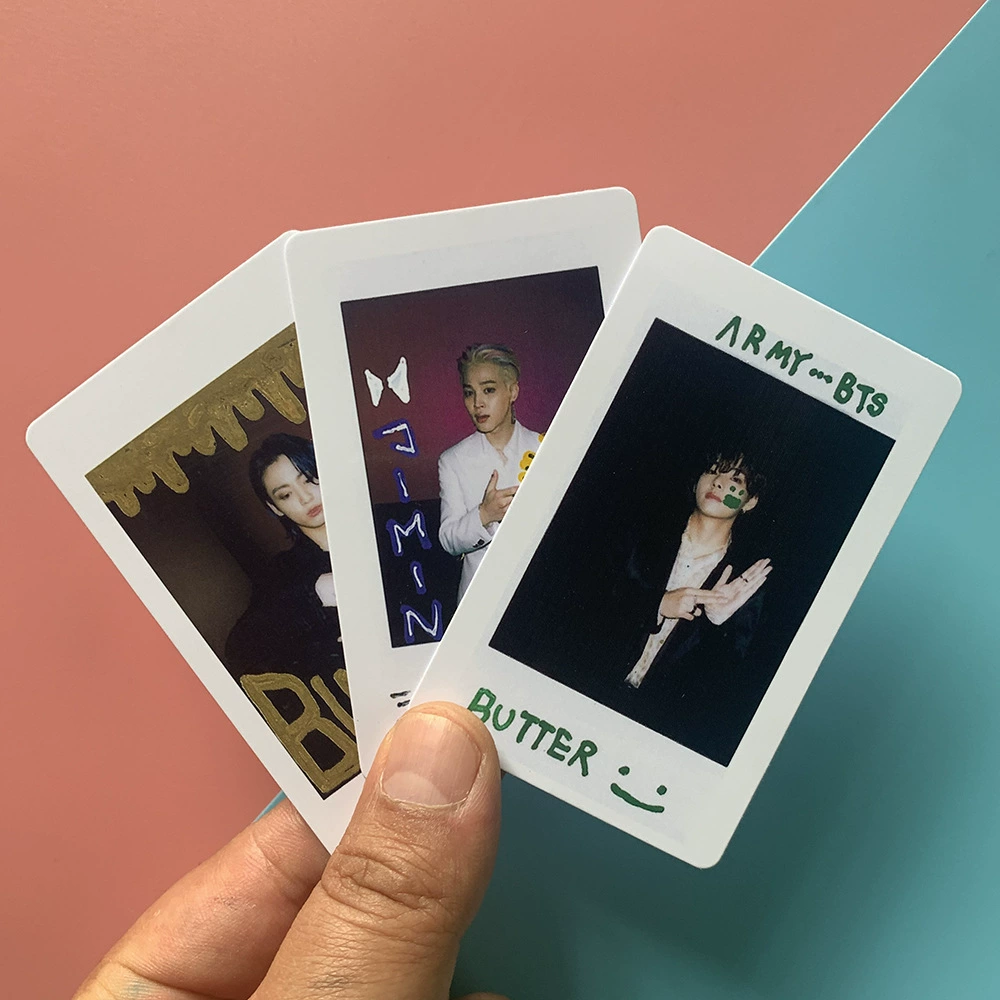 Фотокарточки (BTS) Butter Lomo набор — 7 шт., 5.4 × 8.6 см, случайный выбор