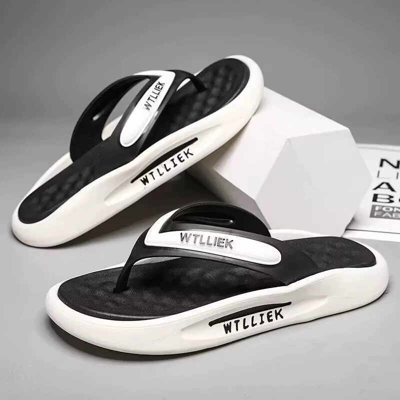 Летние нескользящие устойчивая к износу шлепки, спортивные сланцы на платформе для отдыха