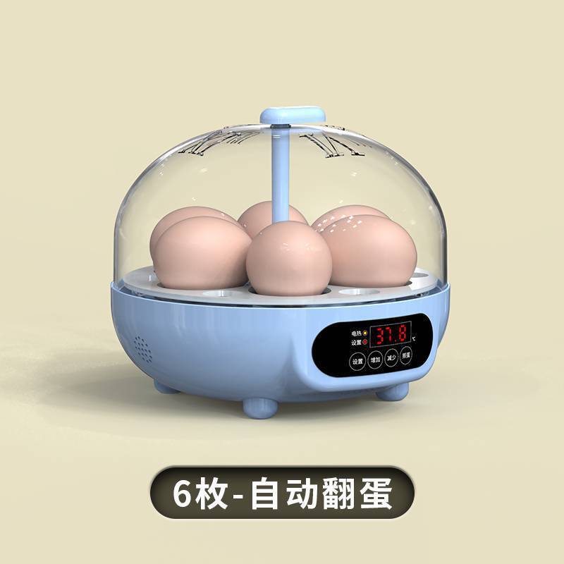 Q4 mini 6 - huevos volcados automáticamente - huevos iluminados