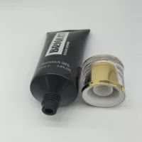 Заводское значение для продажи 120ml косметический PE шланг алюминиевый пластиковый шланг для очищающего средства для лица Массажный крем для чистки лица шланг для упаковки