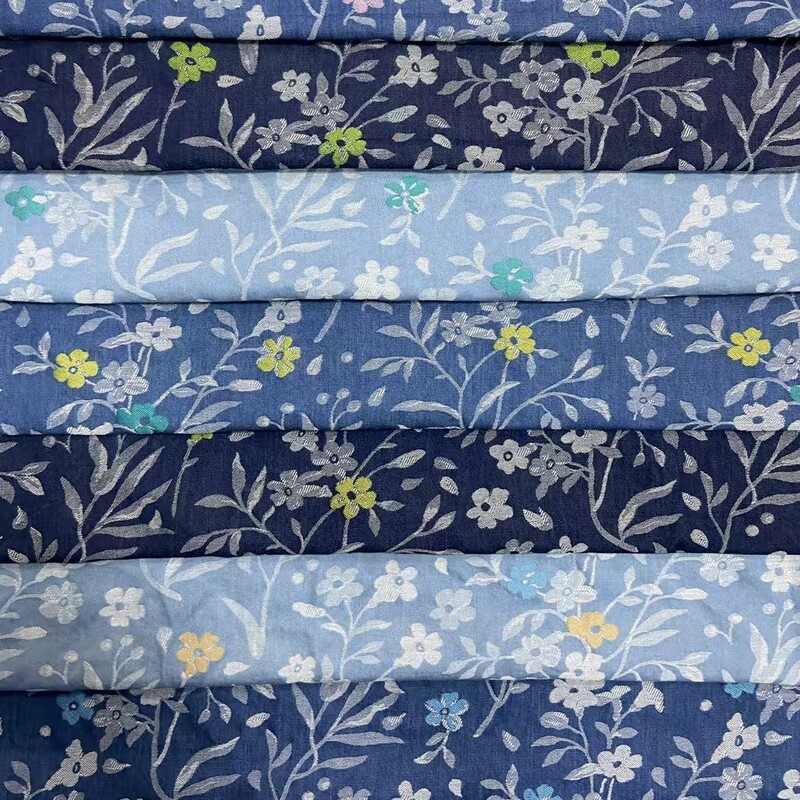 2026 New Spring and Summer 32-Count Washed Denim Fabric Thin Jacket Shirt Jacket Vest Fabric Wholesale
