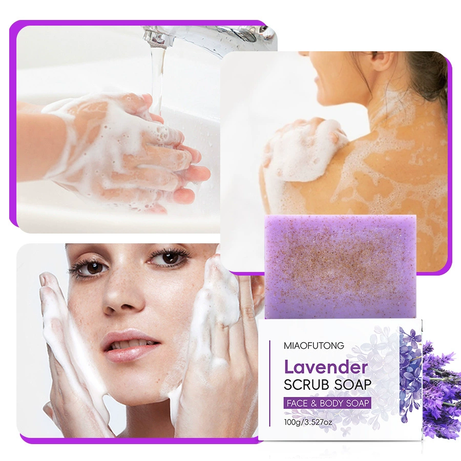 Трансграничное европейское и американское лавандовое мыло для мытья