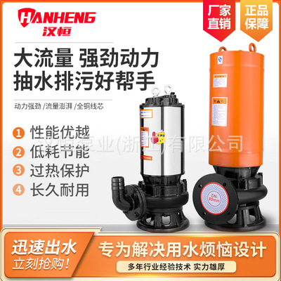 direct deal WQ Inner loop Block Sewage pump Mud Mine Sewage pump diving Electric pump