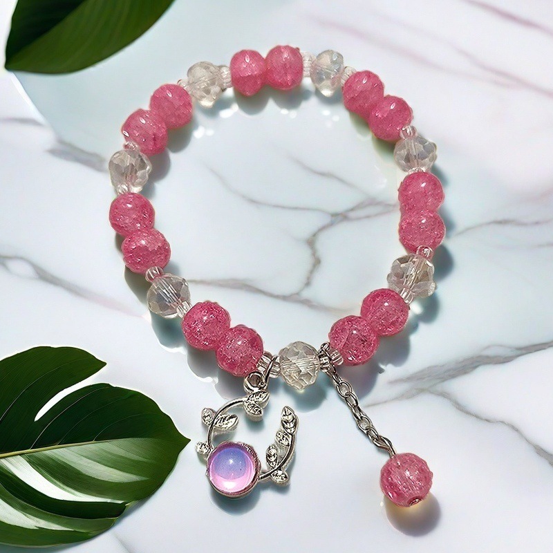 AD22 로즈 레드 앤틀러스 팔찌