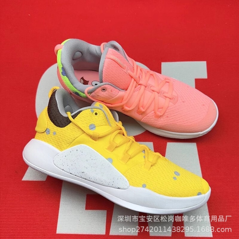 HYPERDUNK X LOW Basketball Men's shoes sponge baby Paida Star Mandarin duck air cushion sneakers HD2018 cherry blossom