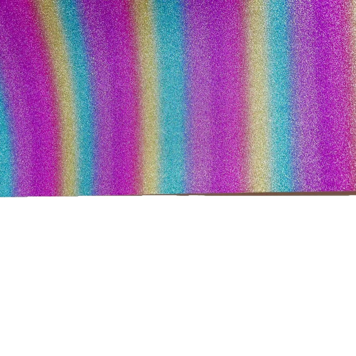 Personalizado 250 gramos arco iris de papel de cebolla dorada nuevo material láser de papel flash de color