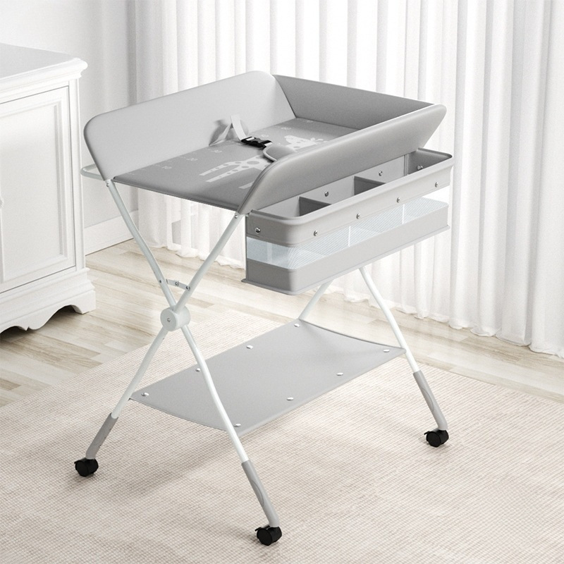 Baby Crib Diaper Table Touch Table Simple Foldable Metal Baby Changing Table Zhejiang No