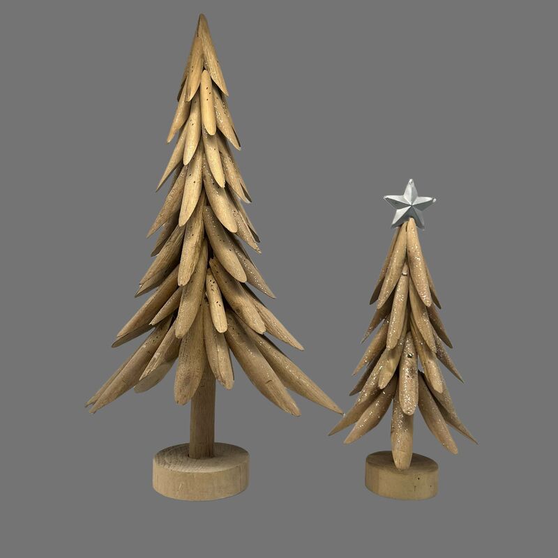 Christmas Decorations Ornaments Christmas Tree Driftwood Deadwood Driftwood DIY Crafts Wreath European and American Style Handmade