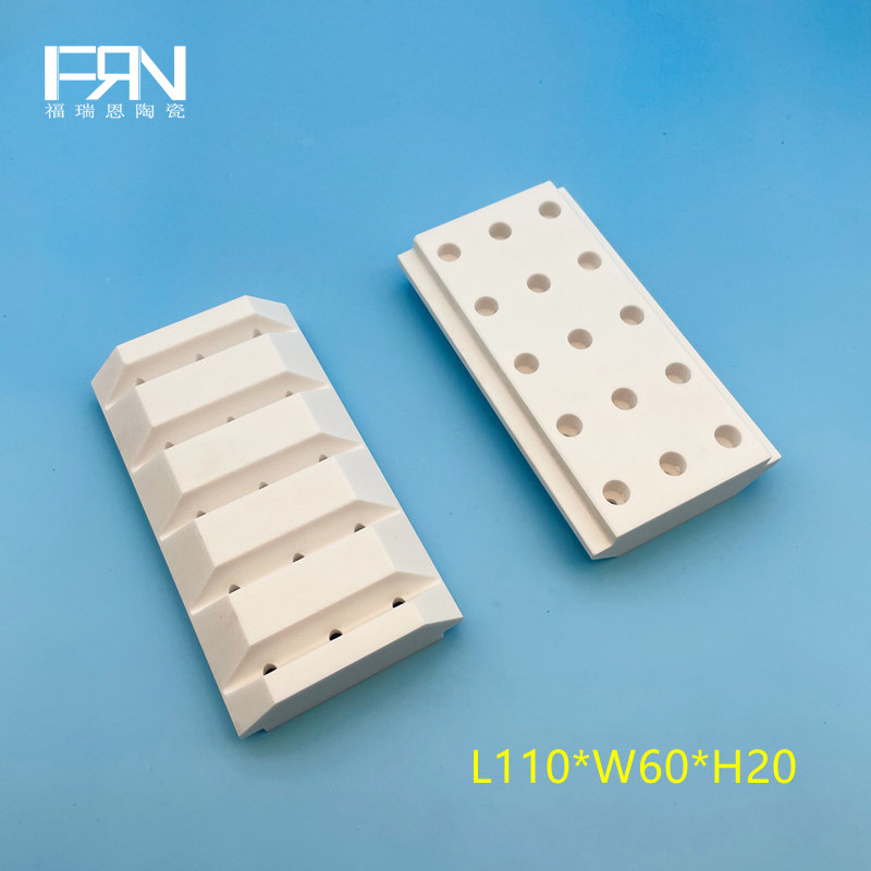 陶瓷吸气板 氧化铝95瓷 五槽厚吹气板 宜兴特种陶瓷 钢帘线配件