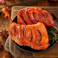 スパイシーラージダックレッグ、すぐに食べられるソース、塩焼き煮込み肉、夜食、カジュアルスナック、送料無料、卸売