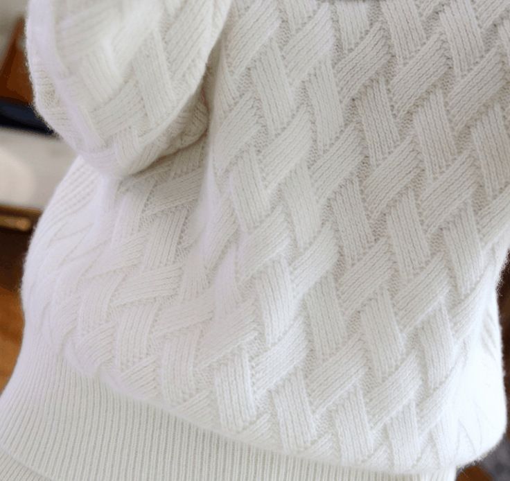 Women's Sweater High Collar Loose Knitted Pullover For Autumn_voghion.com