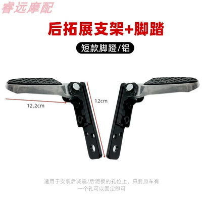 Modified Foot Pedals for New Electric vehicle pedal - rear-seat-extension-pedals-shortaluminum-pair