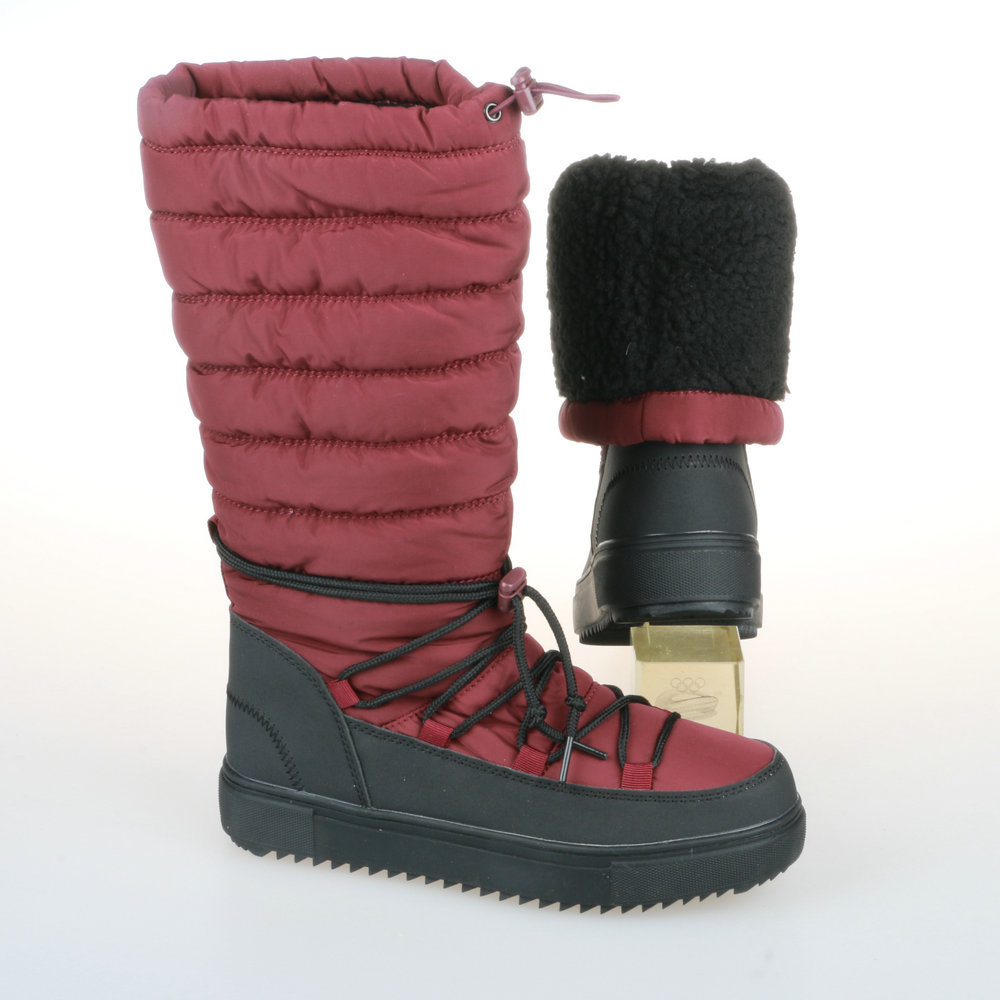 Exportación de comercio exterior a Rusia botas altas grandes protección de la pierna forro de tubo alto suela de lana gruesa antideslizante grueso cálido antideslizante impermeable