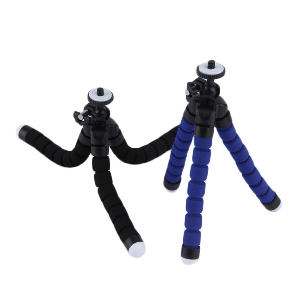 Octopus sponge mini tripod, universal phone holder, flexible legs, 360° rotation, 18.5 cm