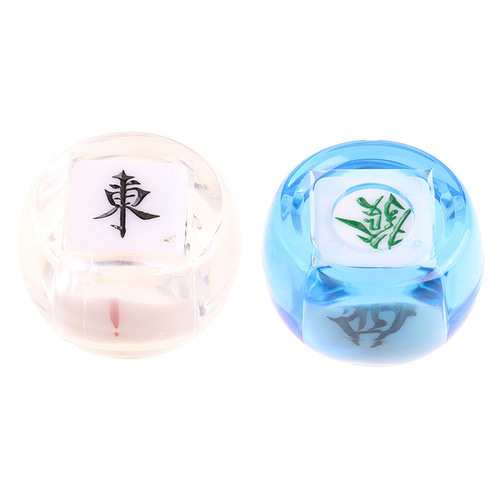 Entertainment azimuth dice, round southeast, northwest, mahjong tile accessories, chess and card room accessories, Fengzhuang code