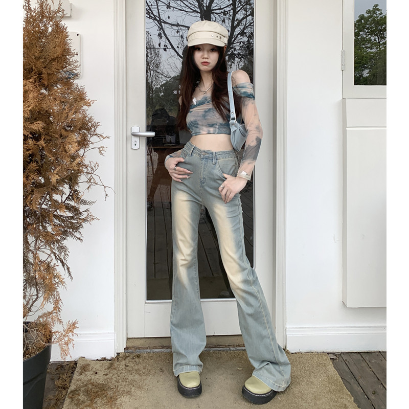 Retro autumn jeans