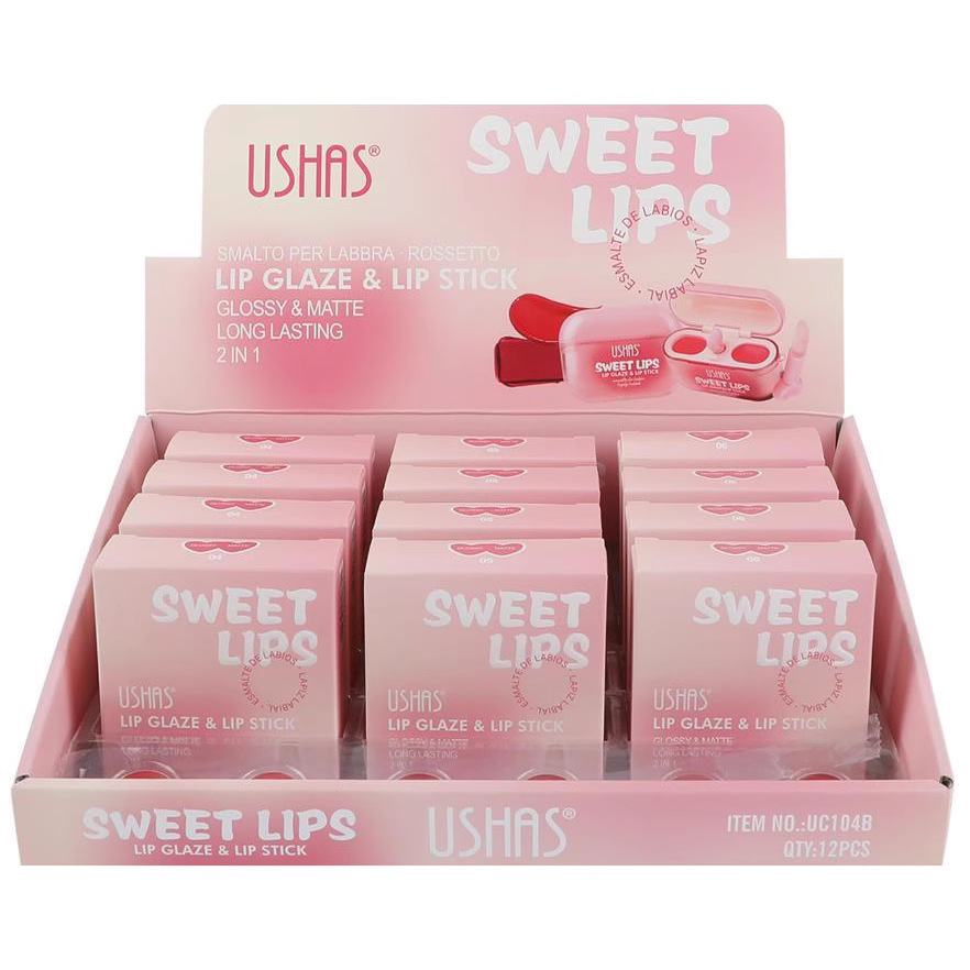 (Caja de presentación) USHAS transfronterizo Amazon venta caliente rubor impermeable y duradero auricular UC104B rubor con embalaje