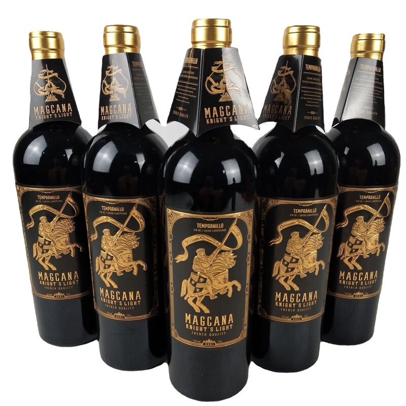 French imported red wine 16 degrees heavy bottle Knight light dry red wine aircraft box packaging Danming variety French imported red wine 16 degrees heavy bottle Knight light dry red wine aircraft box packaging Danming variety