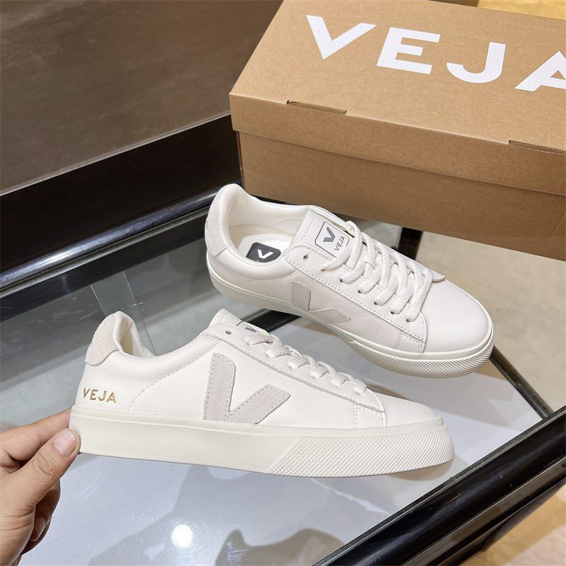 Serie V CAMPO zapatos blancos zapatos de skate para hombres y mujeres zapatos casuales de pareja franceses zapatos deportivos de otoño y verano